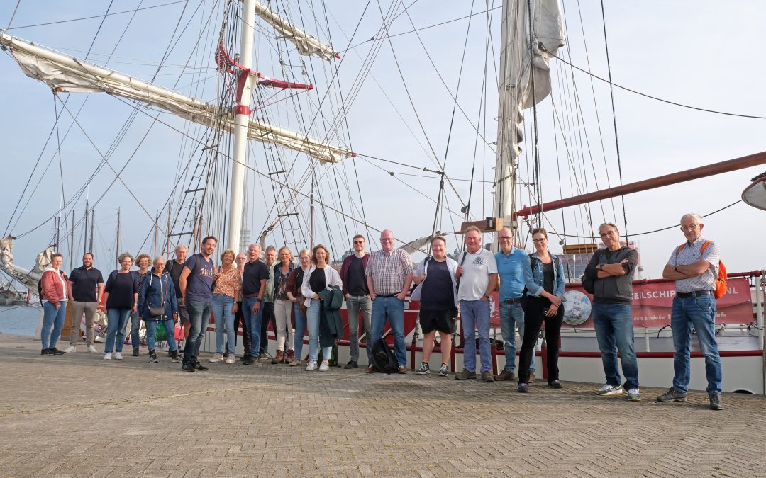 Lustrumviering op de Bounty en Marker wadden